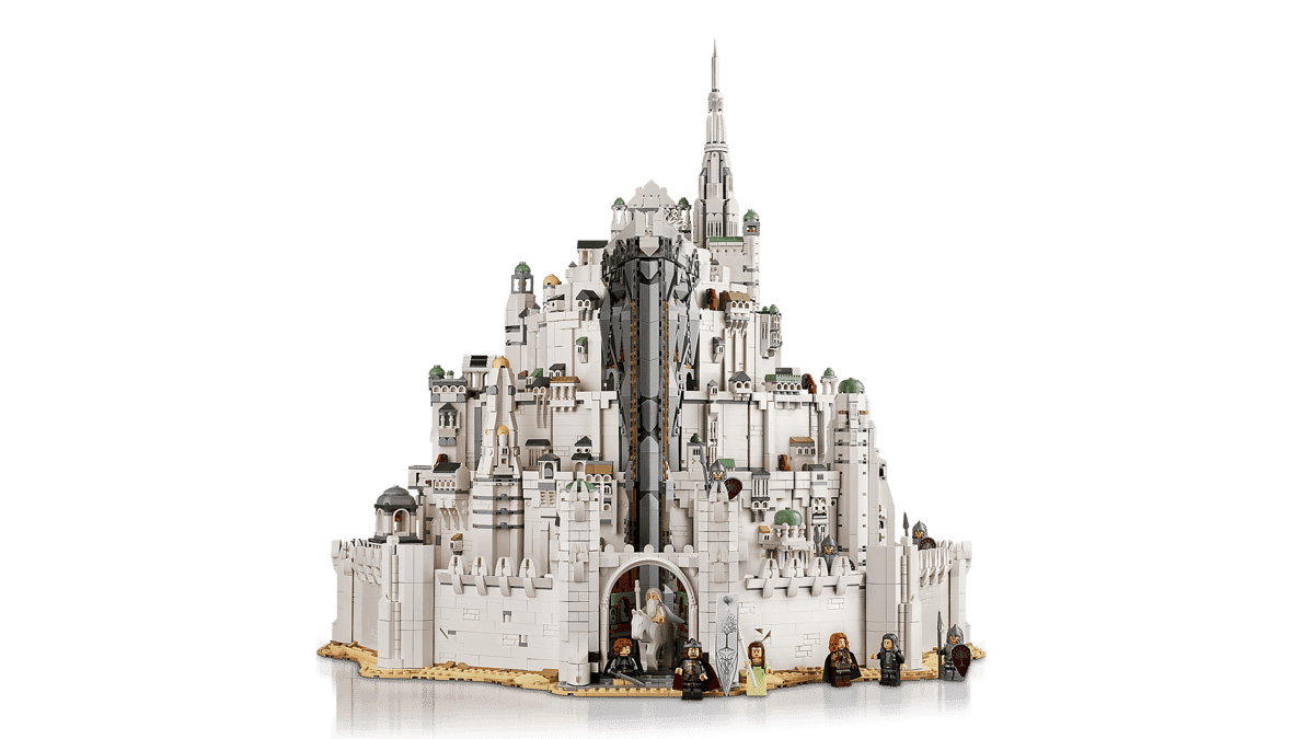 LEGO Minas Tirith castle set
